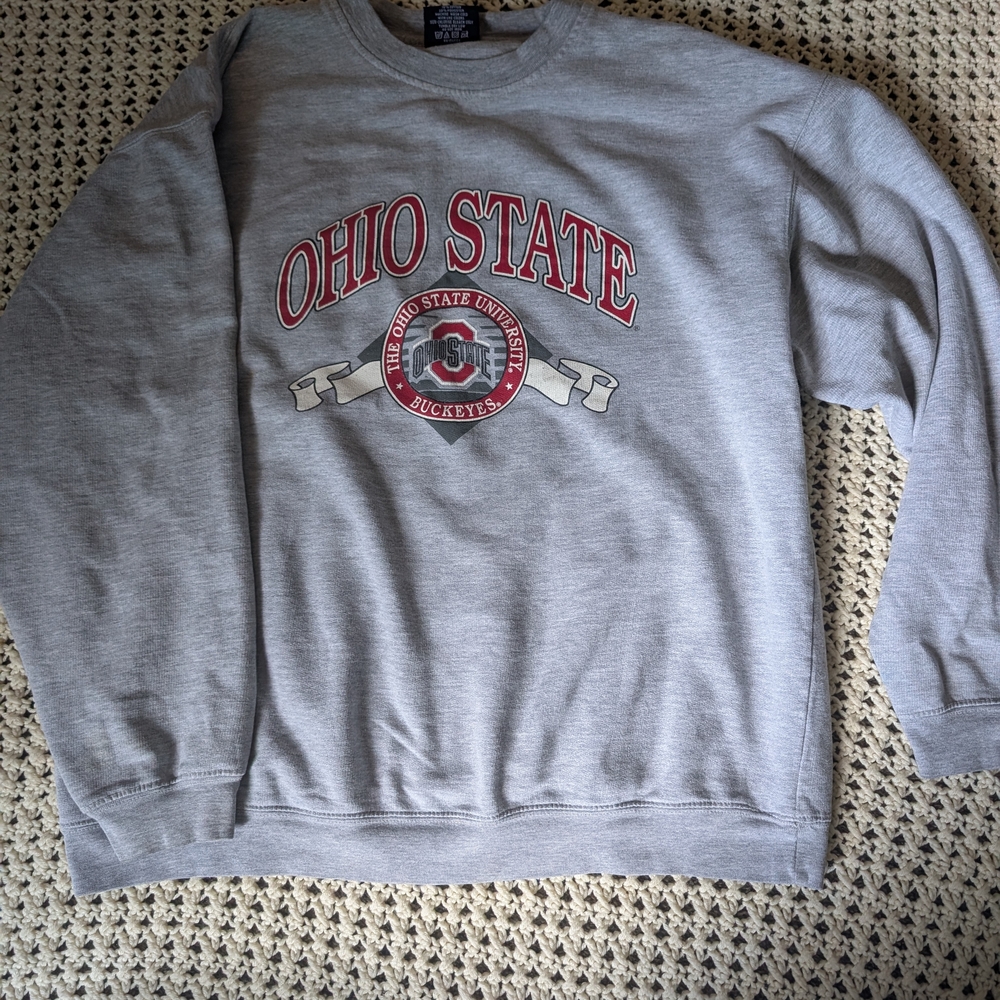 Ohio State University Gray Sweater